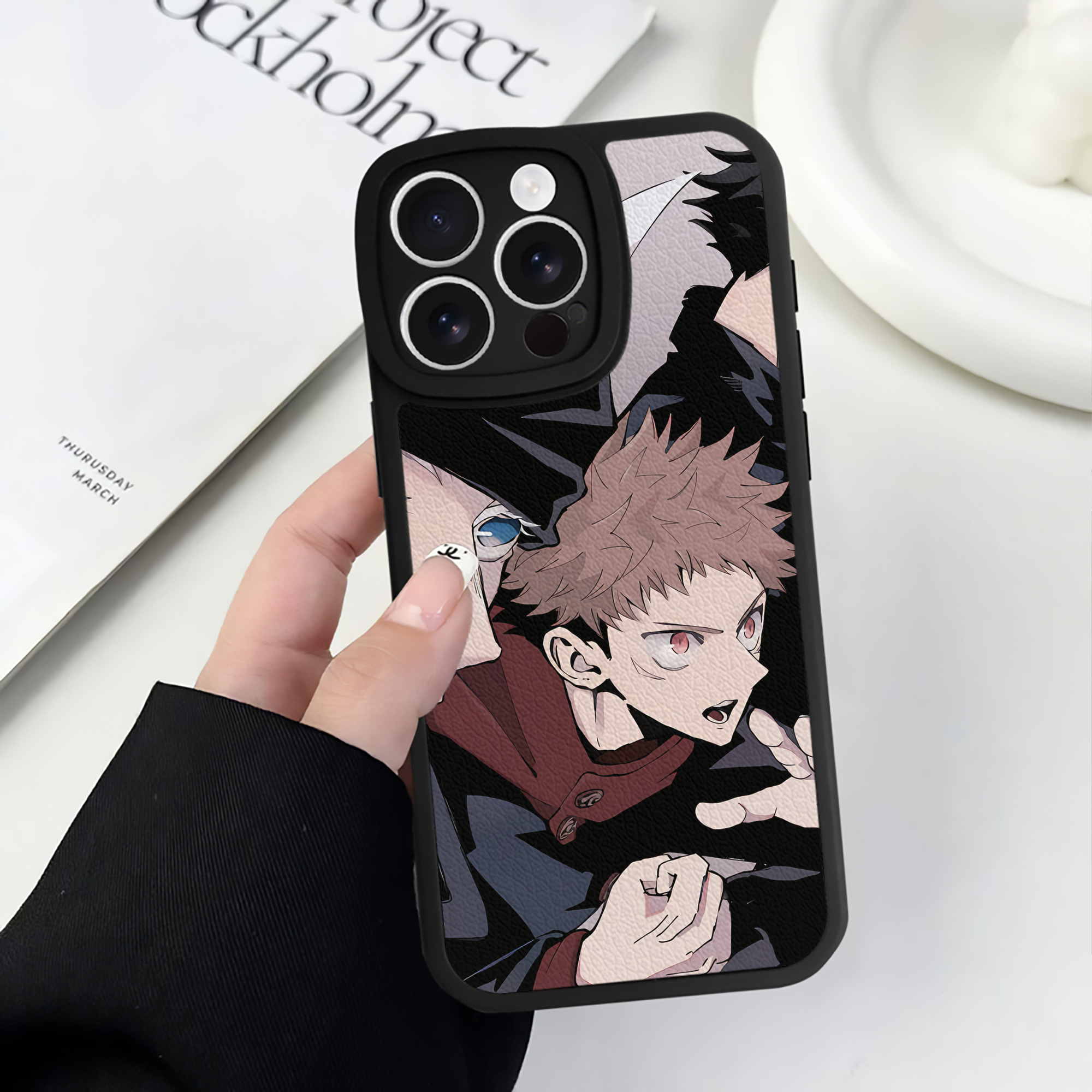 （画像用） SPY×FAMILY间谍家家酒 【iPhone 16シリーズ対応】シリコンスマホケース（レザー調） 材質：シリコン